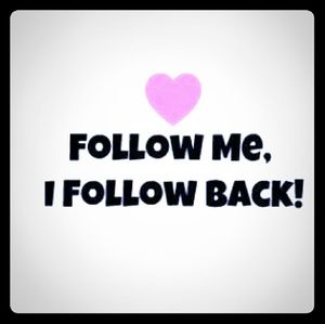 Follow me and I will share the love ❤